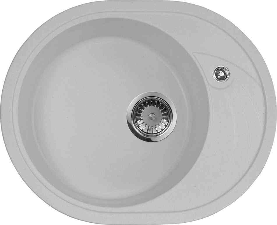 Мойка кухонная AquaGranitEx M-18l серая| 46x57x18