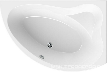 Акриловая ванна Cezares Tebe 150x100 R 150x100x41 Cezares tebe s326511