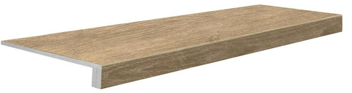 Керамогранит для пола AtlasConcorde Россия wine oak Wine Oak Champagne Scal.Front./Вайн Оак Шампань Ступень Фронтальная 33x160 Бежевый 620070802287
