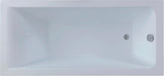Акриловая ванна BRIGHT 180*80, каркас в комплекте, без панели и сифона