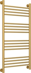 Полотенцесушитель водяной "Богема+" 1000x500 мм, прямой, подключ. 3/4, комплектующие в комплекте, цв.золото матовое ZZ