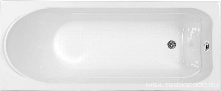 Акриловая ванна West 160x70 см с каркасом, без слива-перелива, цвет белый ZZ Aquanet west 205564