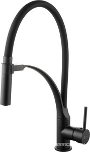 Смеситель для кухонной мойки Soul LM6007BL, 11x44x25 см, цв. черный, ZZ Lemark soul LM6007BL