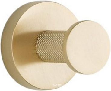 Крючок настенный, 5.8x5.8x5 см, цв. матовое золото ZZ Boheme UNO 10976-MG