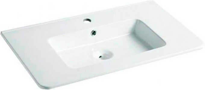 Раковина SKY- 100 см., для мебели , белая XX Mirsant Smile SKY- 100