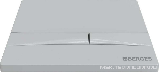 Клавиша для инсталляции, двухрежимная, цв. белый ZZ Berges Novum 040051
