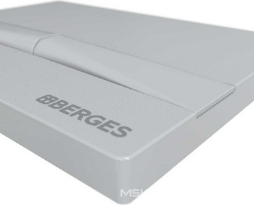 Клавиша для инсталляции, двухрежимная, цв. белый ZZ Berges Novum 040051