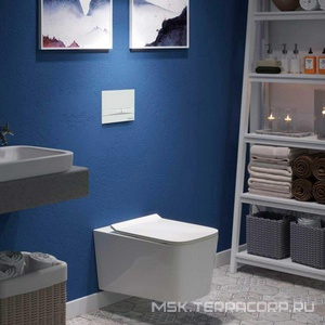 Клавиша для инсталляции, двухрежимная, цв. белый ZZ Berges Novum 040051