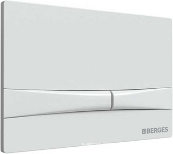 Клавиша для инсталляции, двухрежимная, цв. белый ZZ Berges Novum 040051