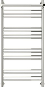 Полотенцесушитель "+" 1000x500 мм, прямая перекладина, с полкой, подключ. 3/4, комплектующие в комплекте, хром ZZ Сунержа Богема 00-0223-1050