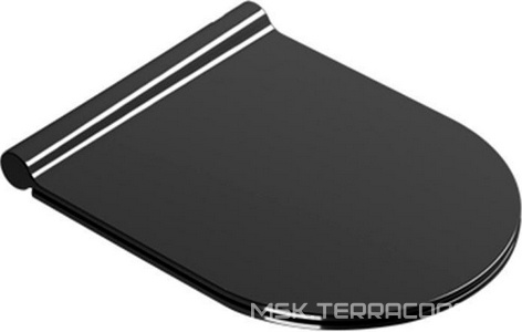 Сиденье для унитаза с системой Soft close, цв.,  ZZ Catalano Zero 5SCSTPNE