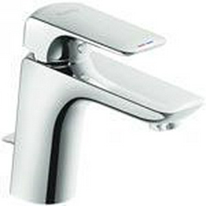 Смеситель для раковины, однорычажный, с дон. клап., гибк.подвод., хром XX Kludi Ameo 410230575