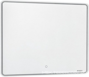Зеркало "-105", 1050х820х29 мм, с втутр.подсветкой, сенсорным выключателем и системой подогрева ANTI-STEAM ZZ Aquaton Шерилл 1A206402SH010