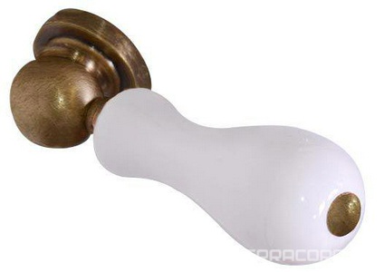 Механизм смыва для бачка "Моноблок" с боковой ручкой смыва, (цв.бронза), Kerasan ZZ Kerasan Универсал 7570 93