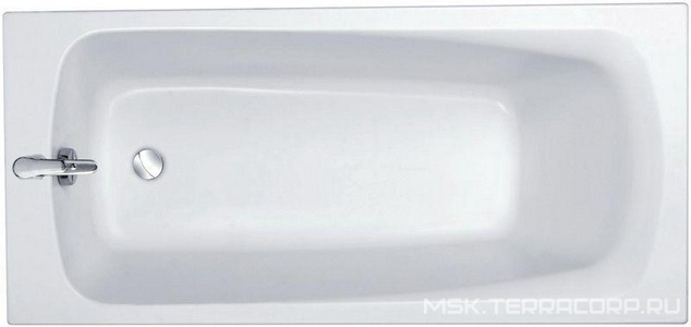 Акриловая ванна  170x70, прямоугольная (БЕЗ каркаса и панели) ZZ Jacob Delafon Patio E6812RU-01