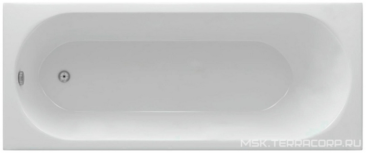 Акриловая ванна Акватек Оберон 180 слив cлева, фронт панель, каркас, ZZ Акватек оберон OBR180-0000003