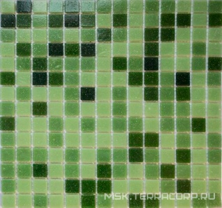 Мозаика Мастера Керамики Glass Мозаика KG308 (на сетке) (чип 20x20) ZZ|30.5х30.5
