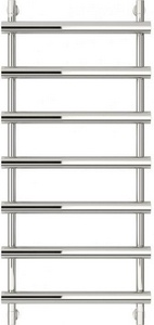 Полотенцесушитель "" 1200х500 мм, подключ. 3/4, комплектующие в комплекте, цв.хром ZZ Сунержа Атлант 00-0226-1250