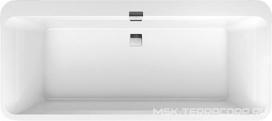 Акриловая ванна Villeroy & Boch Squaro Edge 12 UBQ180SQE7DV-01 alpin| 180x80x45