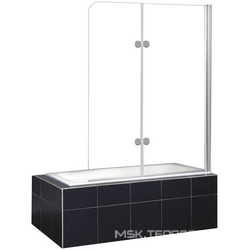 SELA-V-21-120/140-Ch-Cr-R Душевая шторка на ванну | ZZ