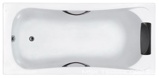 Акриловая ванна Roca BeCool 180x80 без гидромассажа| 180x80x50