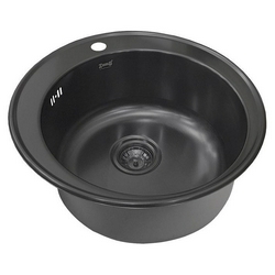 Мойка кухонная Zorg Light SZR-510/205 GRAFIT| 51x51x20