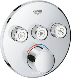 Смеситель Grohe Grohtherm SmartControl 29146000 для душа| 15x15x4