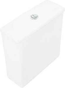 Бачок для напольного унитаза, (механизм смыва, кнопка цв.хром в компл.),  ZZ BelBagno Aurora BB8604T