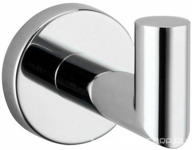 Крючок одинарный, цв.матовый хром ZZ Nofer Nofer 16506.S