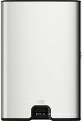 Диспенсер бумажных полотенец Xpress Image Design H2, 31.7x10.1x46.8 см, цв. хром/черный ZZ