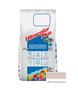   затирка д/швов N123/2кг (Античный белый) Mapei ULTRACOLOR PLUS 60012302А