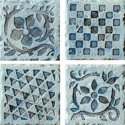 Inserto Fuel s/4 blu XX |10x10