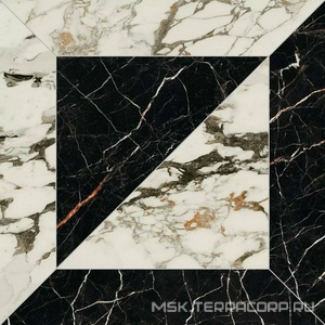 Керамогранит для пола и стены AtlasConcorde Россия Allure  Ins.Spire Lap 60/Аллюр Вст. Спире Шлиф. 60 610080000221