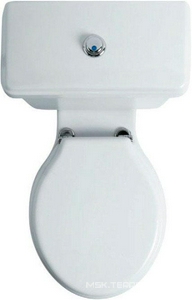 Чаша унитаза 38х68см, для "Низкого" бачка, ВЫПУСК В ПОЛ ! ! !, (без сиденья и крепл. к полу),  ZZ Simas Londra LO 921