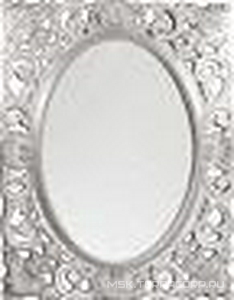 Зеркало в раме 72хh92х6см, (цв.белое серебро),  ZZ Labor Legno Hermitage MIL 0/70 FAB