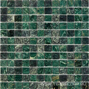 Мозаика 215 Spider Green (чип 23x23) 30,5х30,5 Мастера Керамики Glass 215