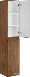 Шкаф подвесной h1700x350x350мм, 2 двери, петли справа/слева, (цв.V.Oak),  ZZ Vincea Vico VSC-2V170VO