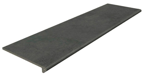 Peldano Redondeado Urban Grafito Liso ZZ|119.7x33x14