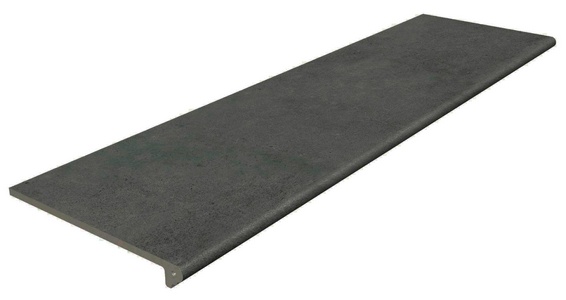 Флорентийские ступени Gres de Aragon Urban Peldano Redondeado  Grafito Liso ZZ119.7x33x14 970170