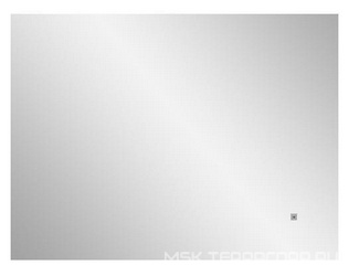 Зеркало 70х90 см, универсальный монтаж, фоновая LED подсветка с сенсорным выключателем