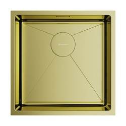Мойка кухонная Omoikiri Taki 44-U/IF-LG светлое золото| 44x44x20