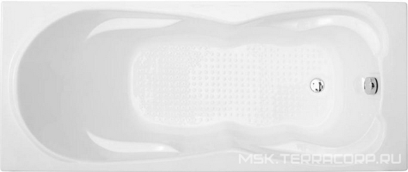 Акриловая ванна Aquanet Viola 180x75 с каркасом| 179x74x45