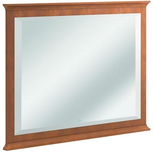 Зеркало 685хh740мм, (в деревянной раме цв.орех), крепеж в компл.,  ZZ Villeroy & Boch Hommage 85650100