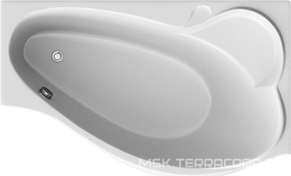 Акриловая ванна Marka One Gracia R 160 см| 160x95x49