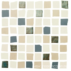 Splash Mosaic Reactive Blue XX 20X20