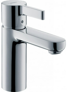 Смеситель для раковины, 100, с д/к, (цв.хром),  XX Hansgrohe Metris S 31060000
