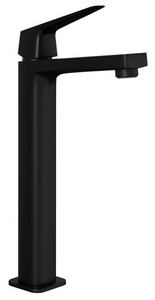 Смеситель для раковины высокий без д/к, цвет черный  ZZ Paini Bari RTYO205LL