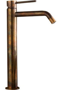 Смеситель для раковины, Высокий, излив 150хh231мм, без д/к, (цв. oxidized), UP ZZ 3M Up 5718 KK