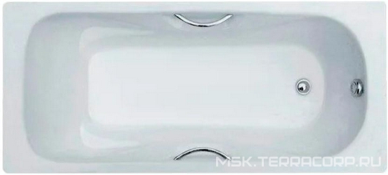 Чугунная ванна Goldman Donni 160x75| 160x75x41