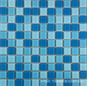 Мозаика Мозаика KG27  (чип 25x25) ZZ|30x30 Мастера Керамики Glass KG27